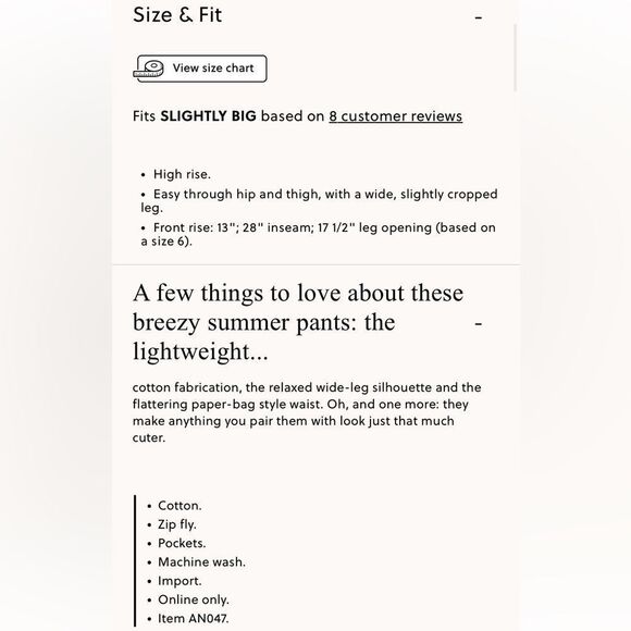 J.Crew Paper-bag pant in indigo stripe - Picture 2 of 8